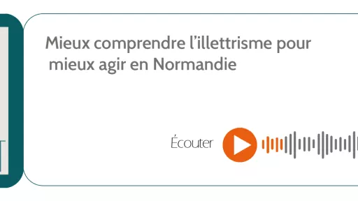 Visuel podcast Mieux comprendre l'illettrisme