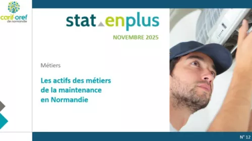 Vignette avec un homme qui r&eacute;pare du mat&eacute;riel