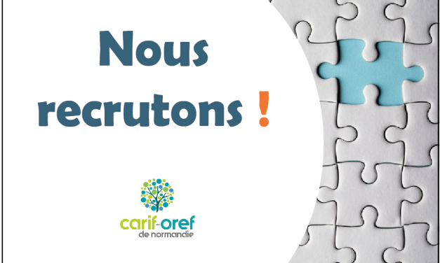 Le Carif-Oref recrute un(e) ingénieur(e) Data et Systèmes d’information