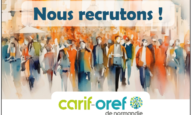 Le Carif-Oref recherche toujours son animateur.trice du Crefop